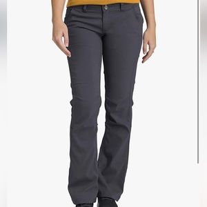 Prana womens Halle pant size‎ 10 charcoal color